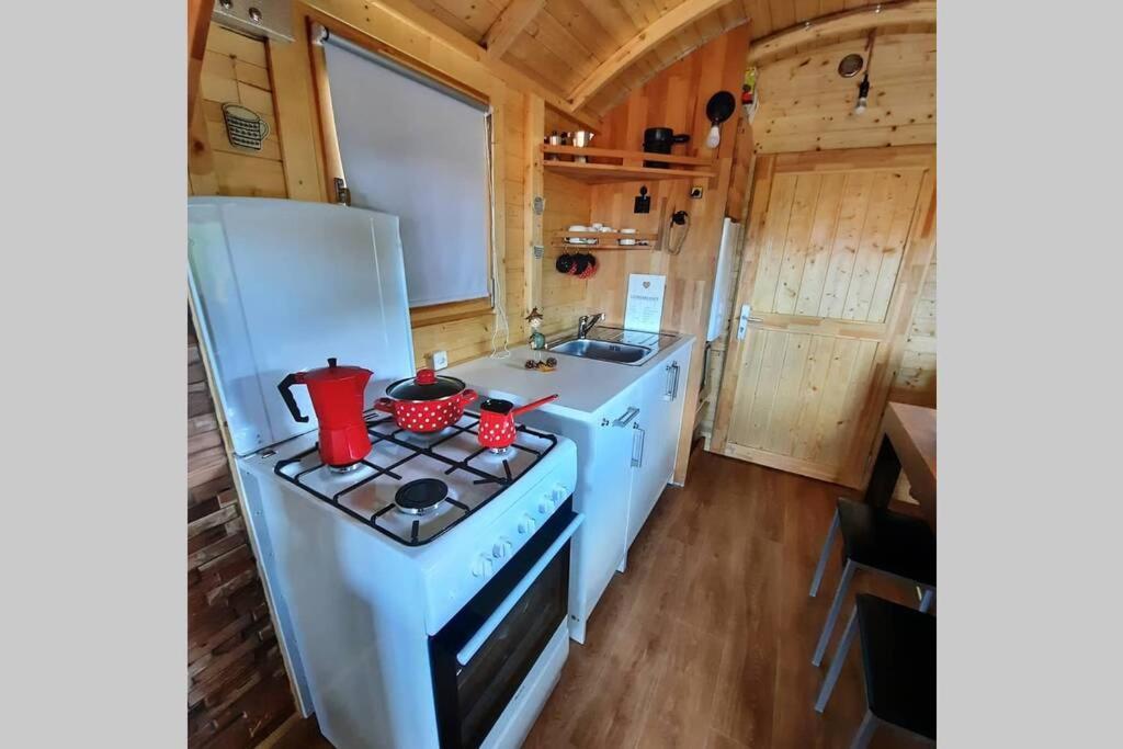 Autarkes Tiny House Mit Rheinblick Apartment Rumikon Ngoại thất bức ảnh