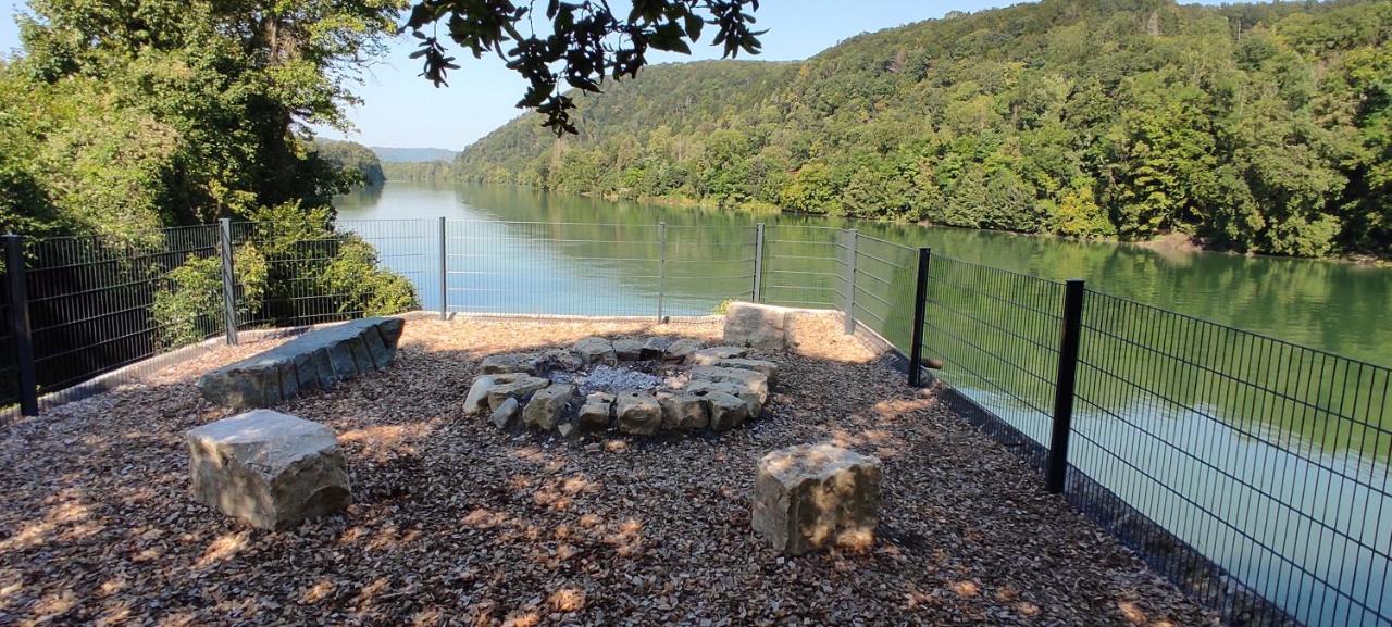 Autarkes Tiny House Mit Rheinblick Apartment Rumikon Ngoại thất bức ảnh
